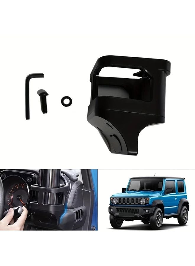 Red Car Air Vent Cup Holder Mount For Suzuki Jimny 2019 2024 JB64 JB74 - Image 2